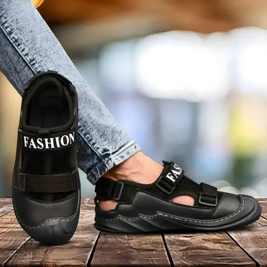 Sandal Leather Black