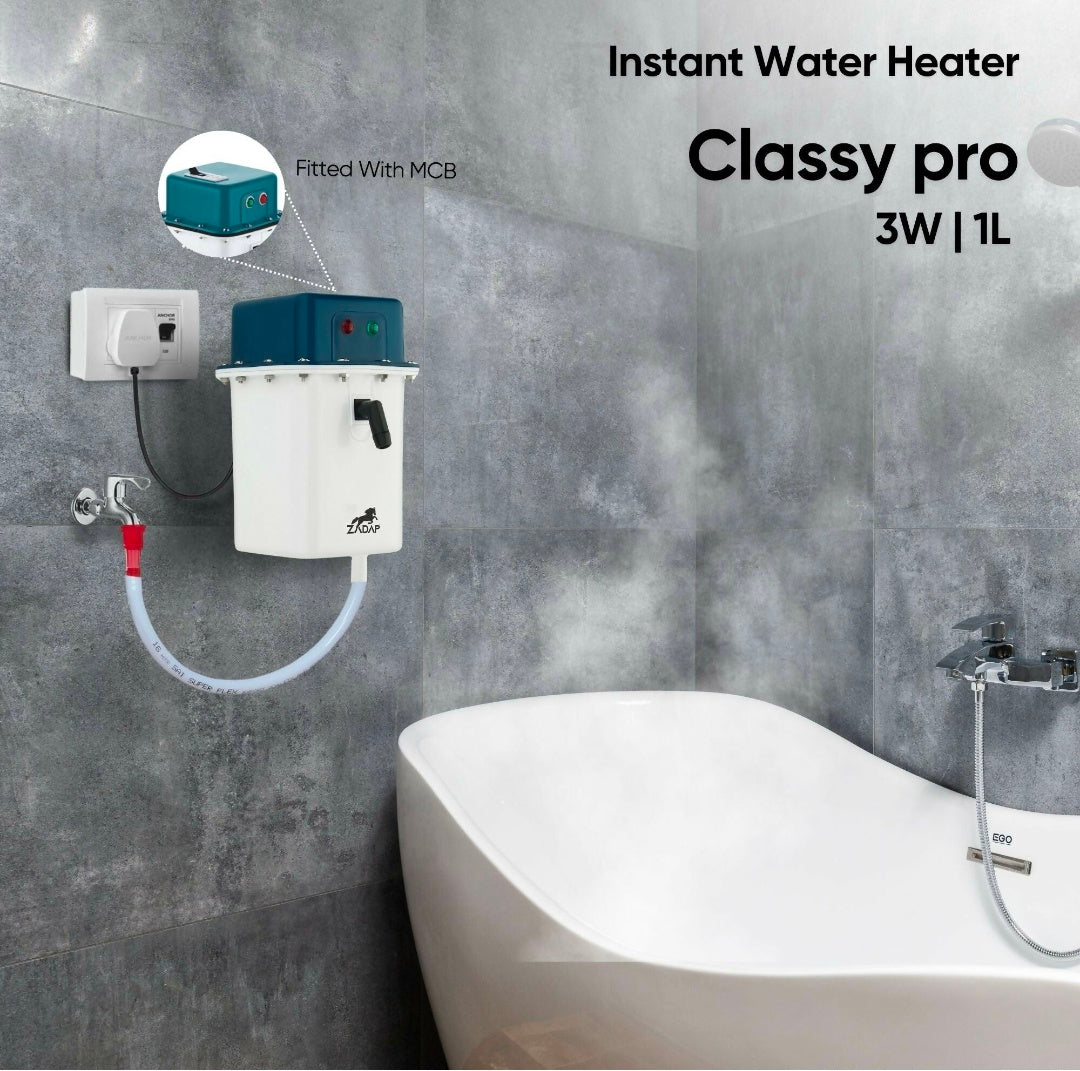 Zadap Instant water heater 3kW 1L