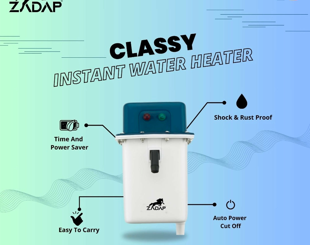 Zadap Instant water heater 3kW 1L