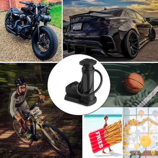Foot Pump Mini For Car & Bike